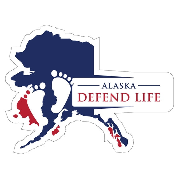 Alaska Sticker Pro-Life Sticker