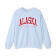 thumbnail image 1 of Alaska Sweatshirt Gifts Crew Neck Shirt Long Sleeve Unisex, 1 of 7