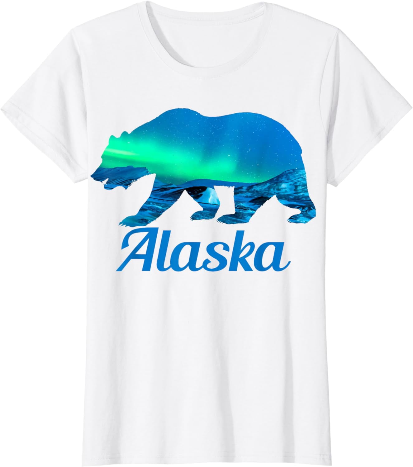 Purple World Preserve Polar Bear T-Shirt by Galt Sand main image 1