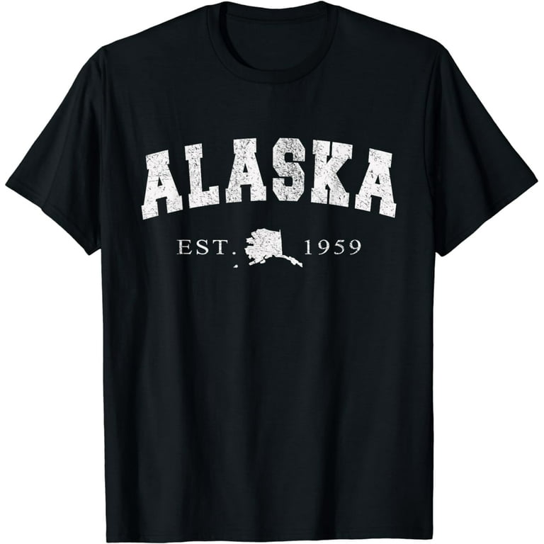 Alaska T-Shirts Ak Retro Vintage Shirt Gift Men Women Kids Alaska T-Shirts Ak Retro Vintage Shirt Gift Men Women Kids