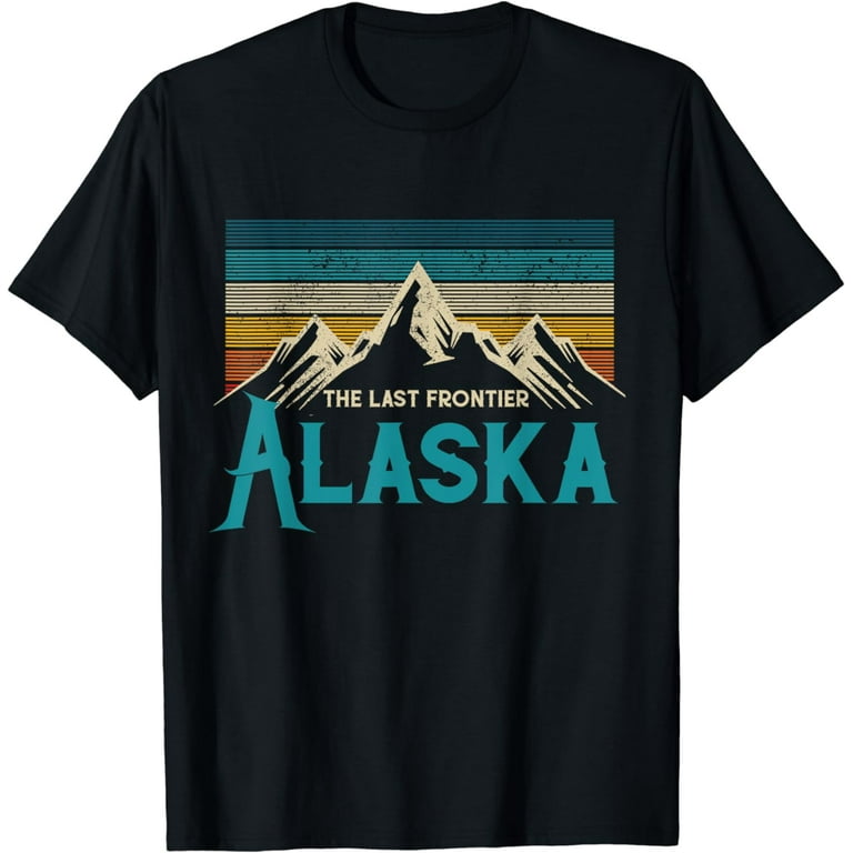 Alaska Hiking T-Shirt- Vintage Alaska Tee Gift Alaska Hiking T-Shirt- Vintage Alaska Tee Gift