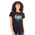 thumbnail image 1 of Alaska The Upper Class Hilarious Womens Slim Fit Graphic Tee Brisco Brands S, 1 of 3