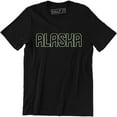 thumbnail image 1 of Alaska Top Of The World Home Town Pride Funny State Men Tee Shirt, 1 of 4
