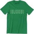 thumbnail image 1 of Alaska Top Of The World Home Town Pride Funny State Men Tee Shirt, 1 of 4
