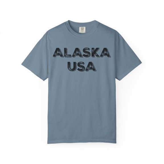 Alaska USA Graphic Unisex 100 Cotton T-Shirt c3