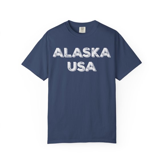 Alaska USA Graphic Unisex 100 Cotton T-Shirt c3