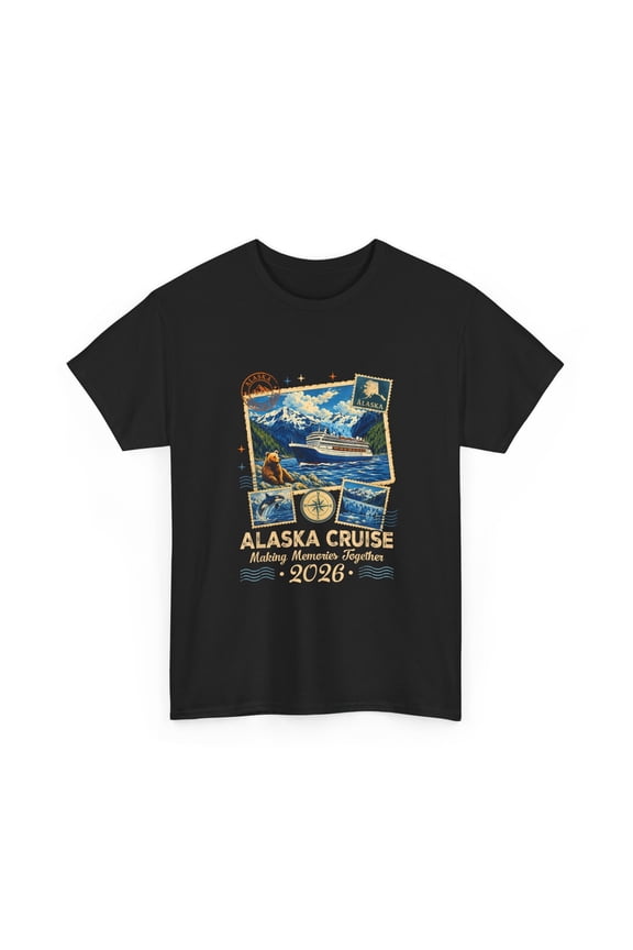 Alaska Vacation Cruise Family Group Trip Graphic T-Shirt
