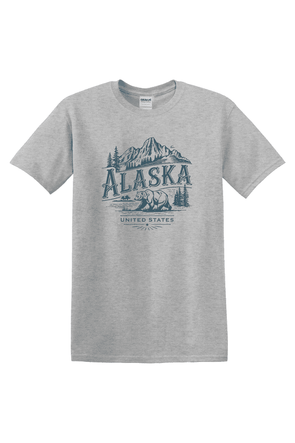 Alaska Vacation Cruise Travel Graphic T-Shirt