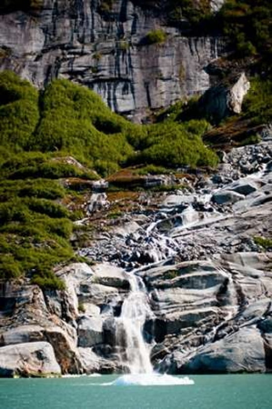 Alaska Waterfall I Canvas Art - Beth Wold (20 x 28)