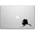 thumbnail image 1 of Alaska the Last Frontier State Pride Decal Sticker - Black 5" Vinyl Decal for Cars, Macbooks, and Other Laptops, 1 of 1
