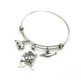 thumbnail image 1 of Alaska themed bracelet. Includes State of Alaska, Kodiak Bear, and Humpback Whale chains. Alaskan Outdoors costume jewelry gift., 1 of 1