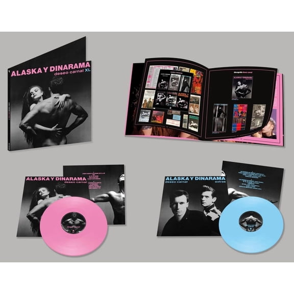Alaska y Dinarama - Deseo Carnal - Pink & Blue Vinyl - Music & Performance