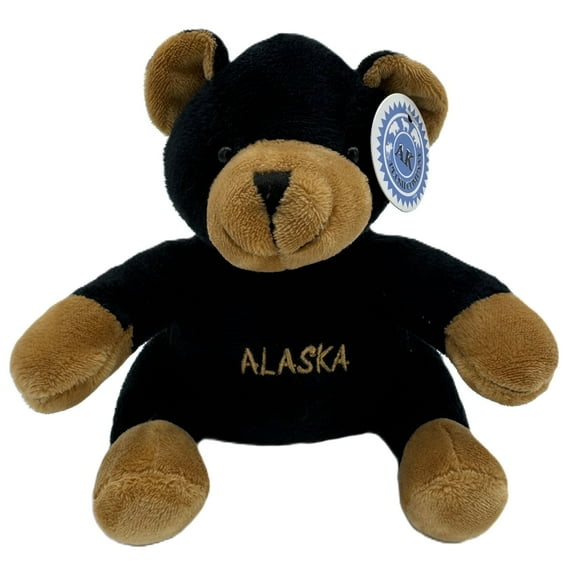 Alaskagift Ak Black Bear 6 Inch Plush