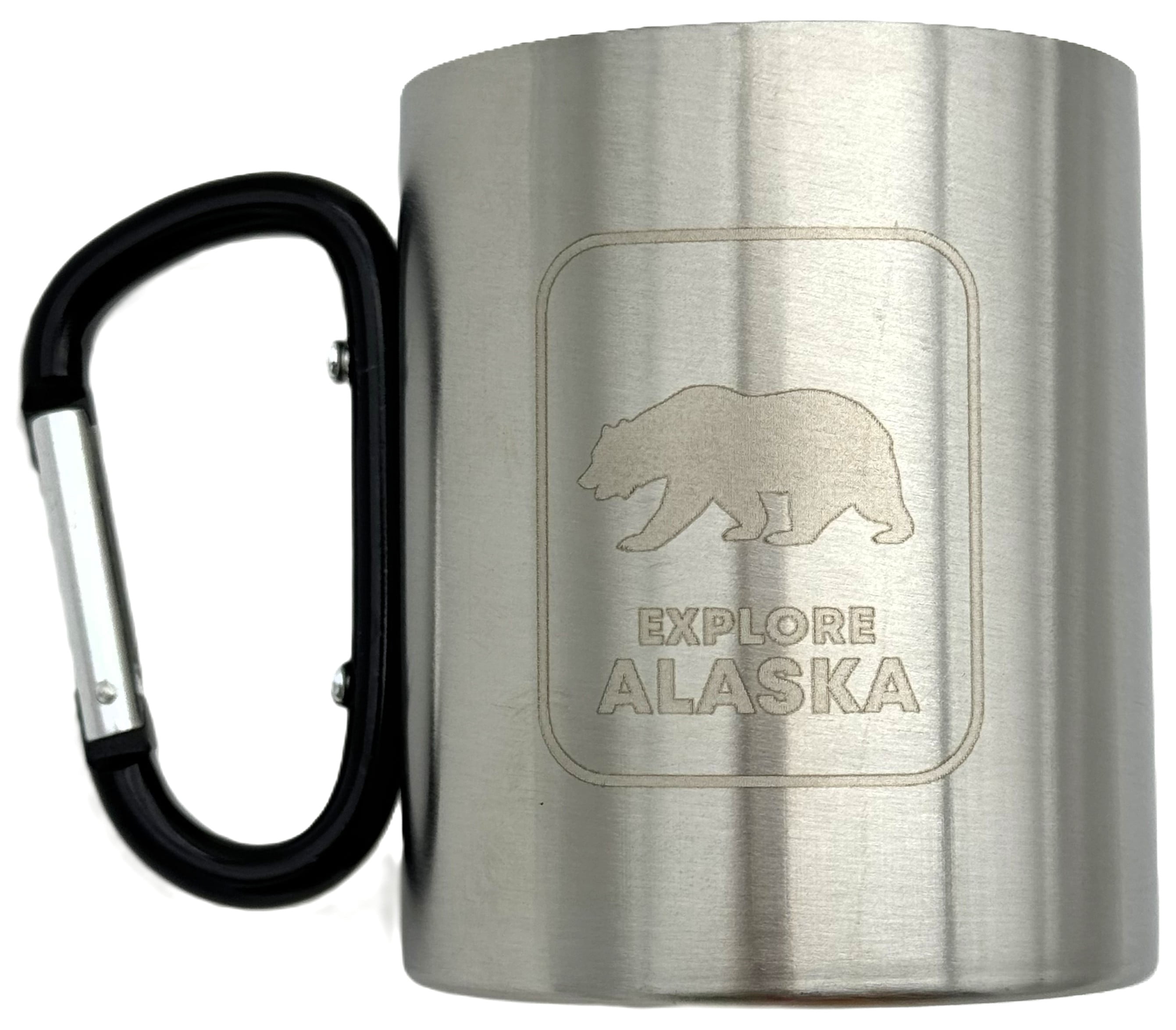 Alaskagift Ak Caribineer Mug With Bear Design