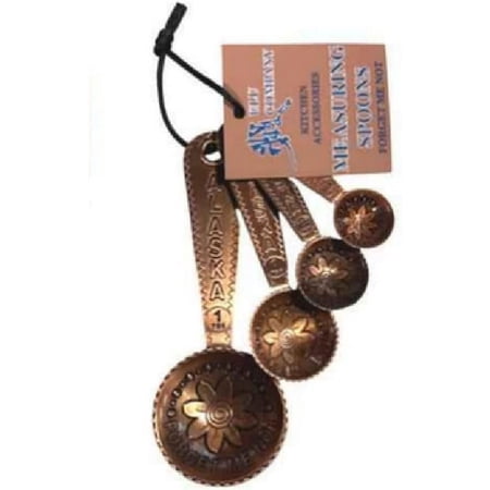 Alaskagift Ak Measuring Spoons Copper