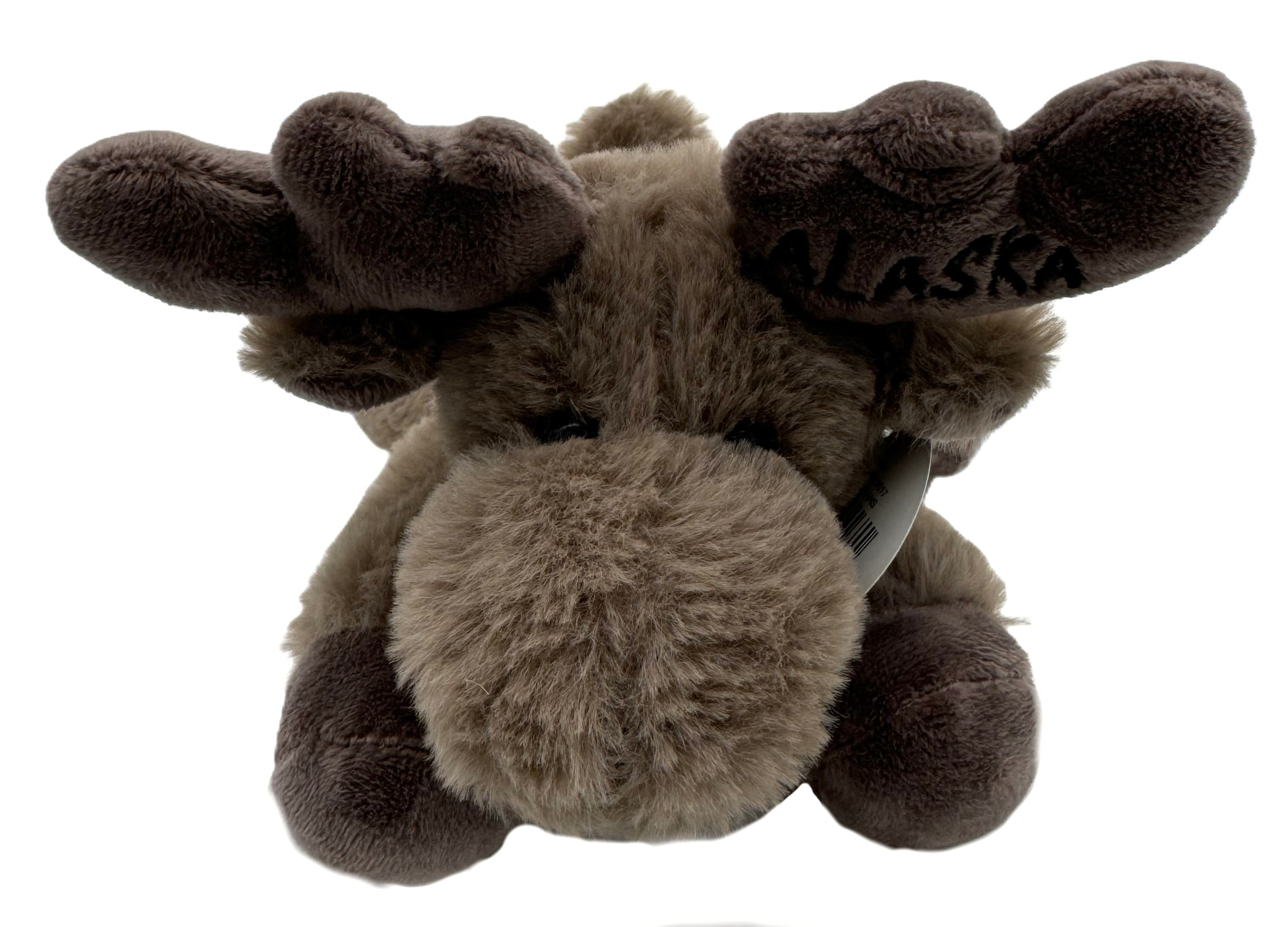 Alaskagift Ak Moose Laying Plush 8" Long
