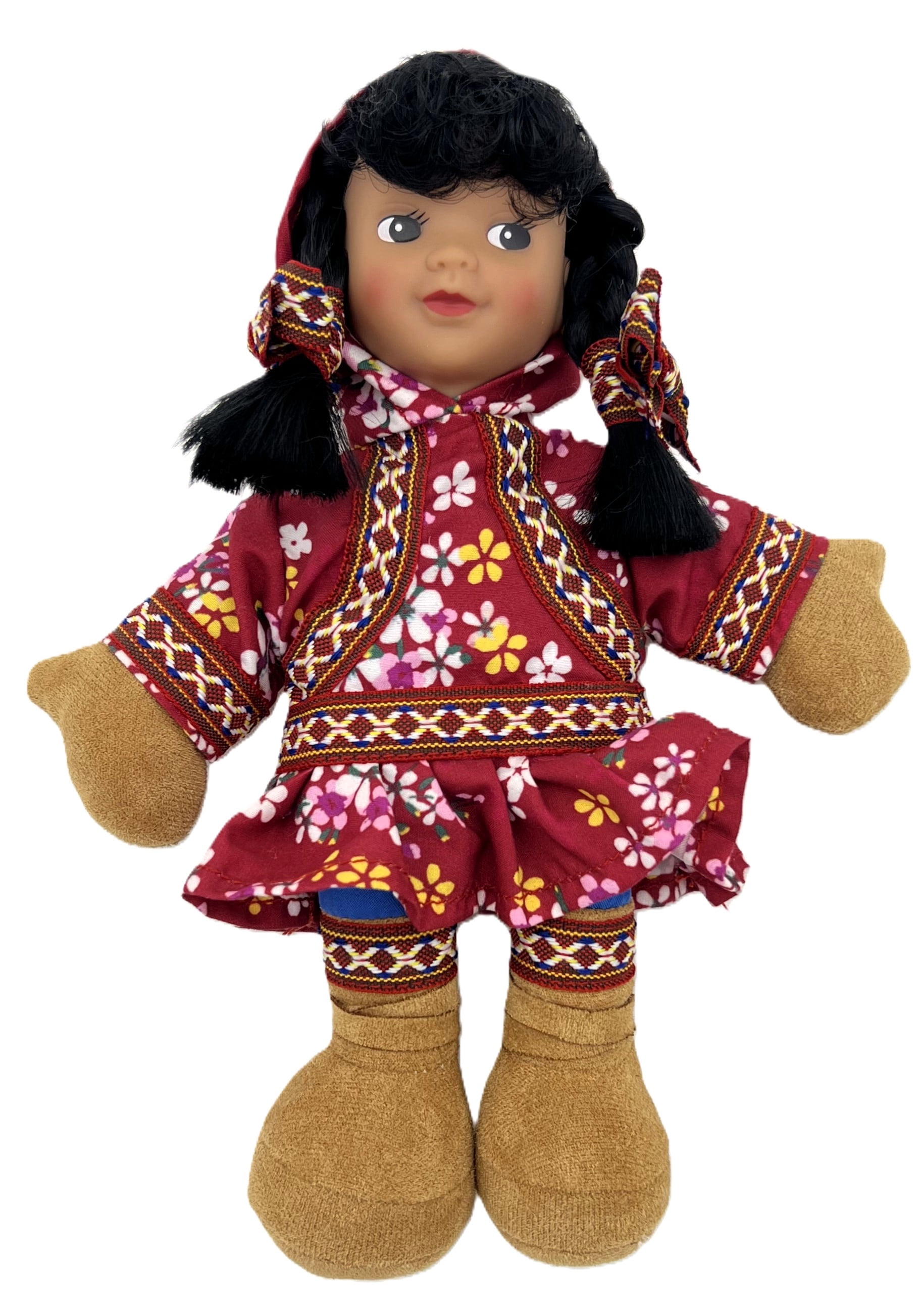 Alaskagift Alaskan Girl Doll With Red Kuspuk