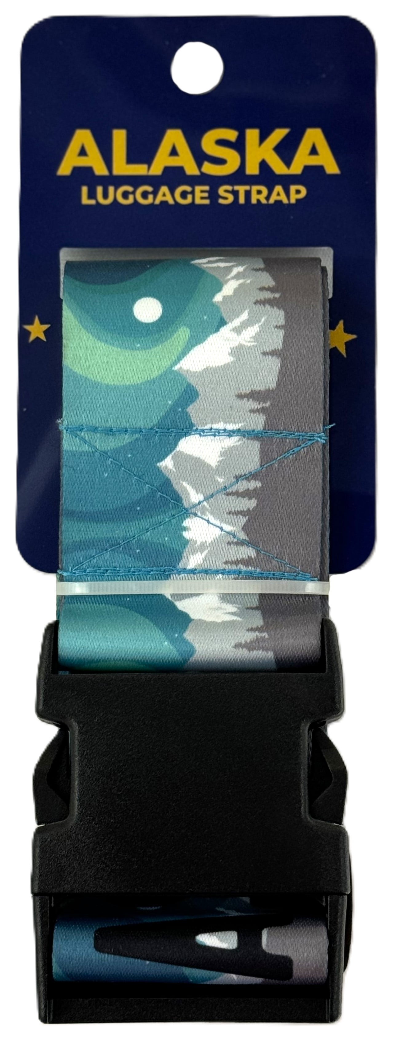Alaskagift Luggage Strap Northern Lights