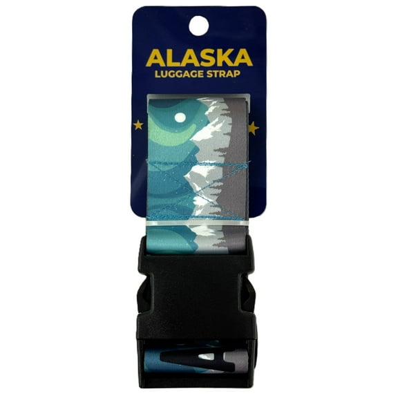 Alaskagift Luggage Strap Northern Lights