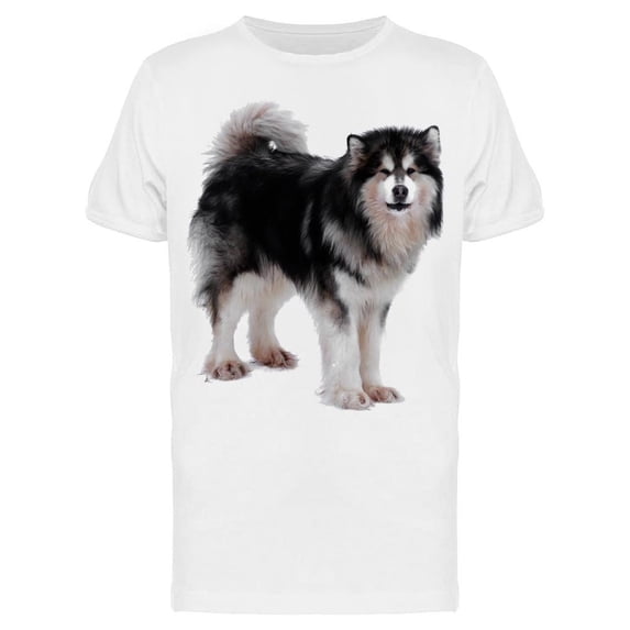 Alaskan Husky W/Semi Closed Eyes Tee Men's -Image by Shutterstock Men's T-shirt