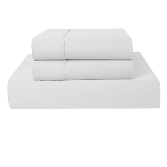 PRATYUX Alaskan King 3-PC (1 Fitted + 2 Pillowcases) Set 1000-TC Egyptian, 30" Deep - White