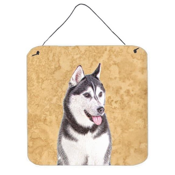 Alaskan Malamute Aluminium Metal Wall or Door Hanging Prints