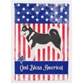 thumbnail image 1 of Alaskan Malamute American Garden Flag, 1 of 3