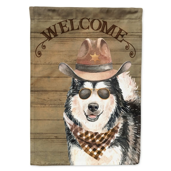 Alaskan Malamute Country Dog Garden Flag