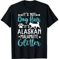 thumbnail image 1 of Alaskan Malamute Glitter - Funny Alaskan Malamute Gift T-Shirt, 1 of 5