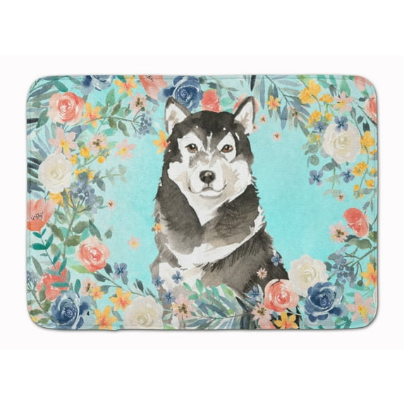 Alaskan Malamute Machine Washable Memory Foam Mat