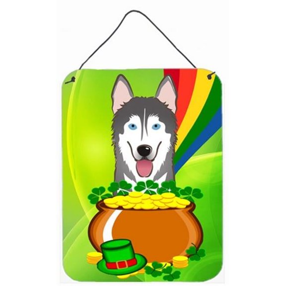Alaskan Malamute St. Patricks Day Wall or Door Hanging Prints