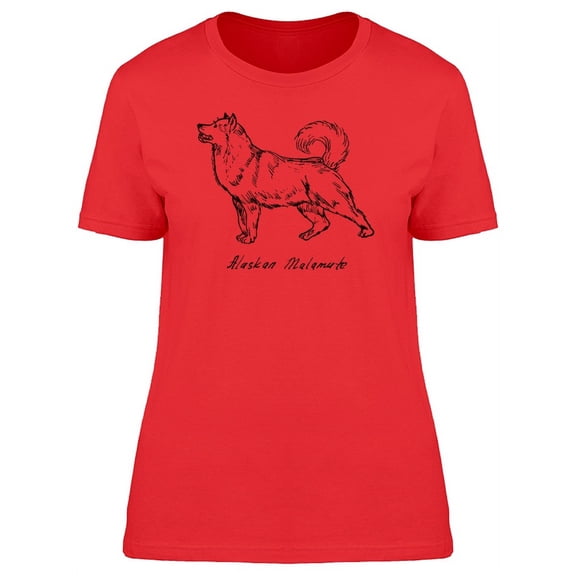 Alaskan Malamute T-Shirt Men -Image by Shutterstock, Male Medium