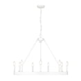 thumbnail image 1 of Golden Lighting Alastair 9-light Chandelier in Matte White, 1 of 4