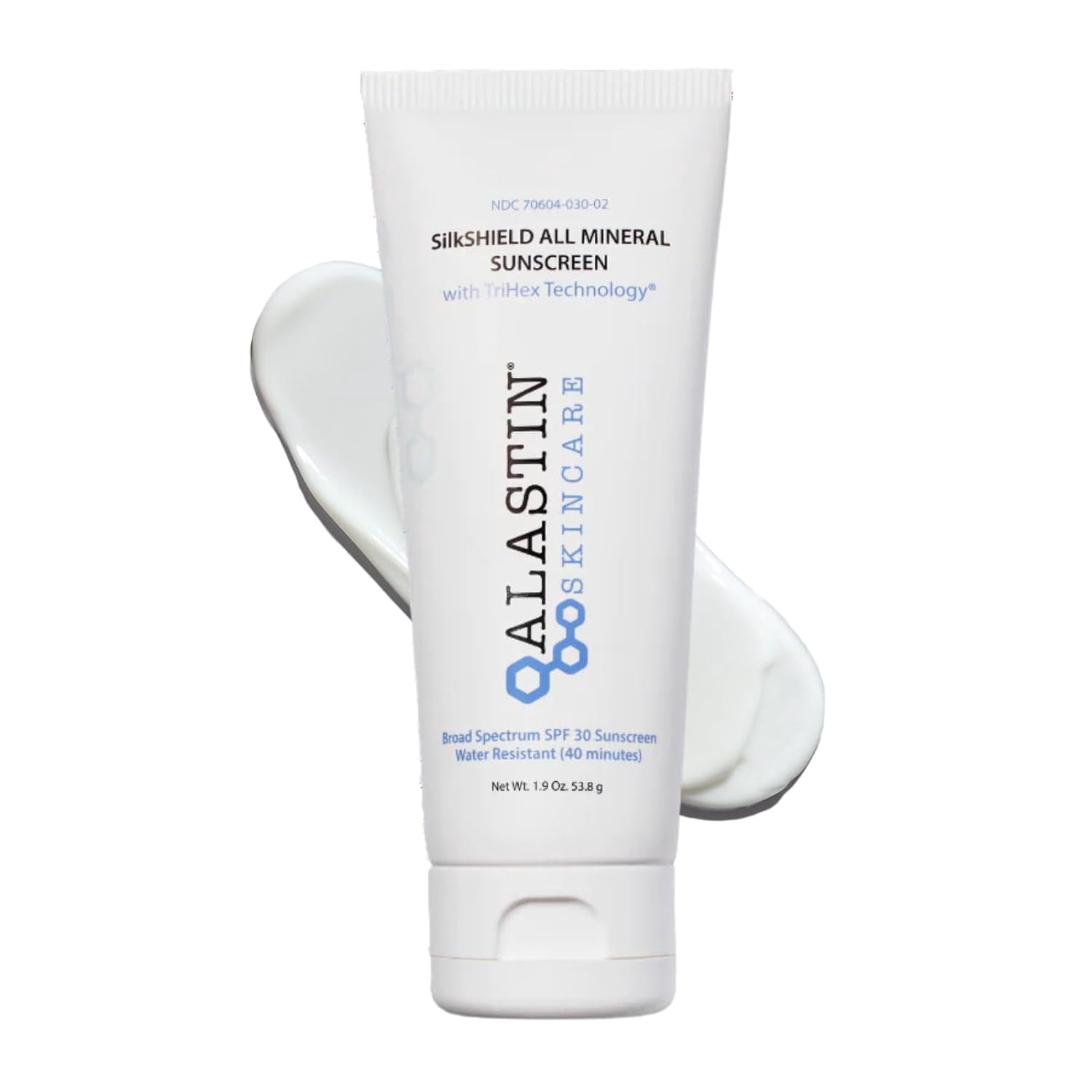 Alastin Skincare SilkShield All Mineral Sunscreen SPF 30, Travel Size, 1.9 fl oz