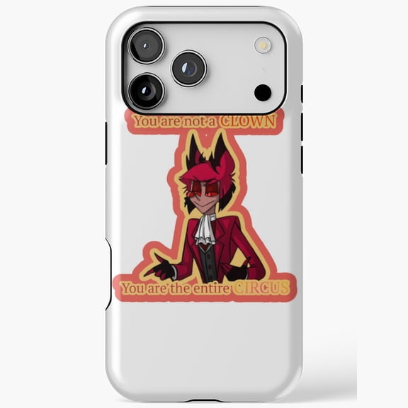 Alastor Entire Circus Meme Humor Compatible Phone Case for iPhone 11 12 13 14 15 16 17 Pro Max
