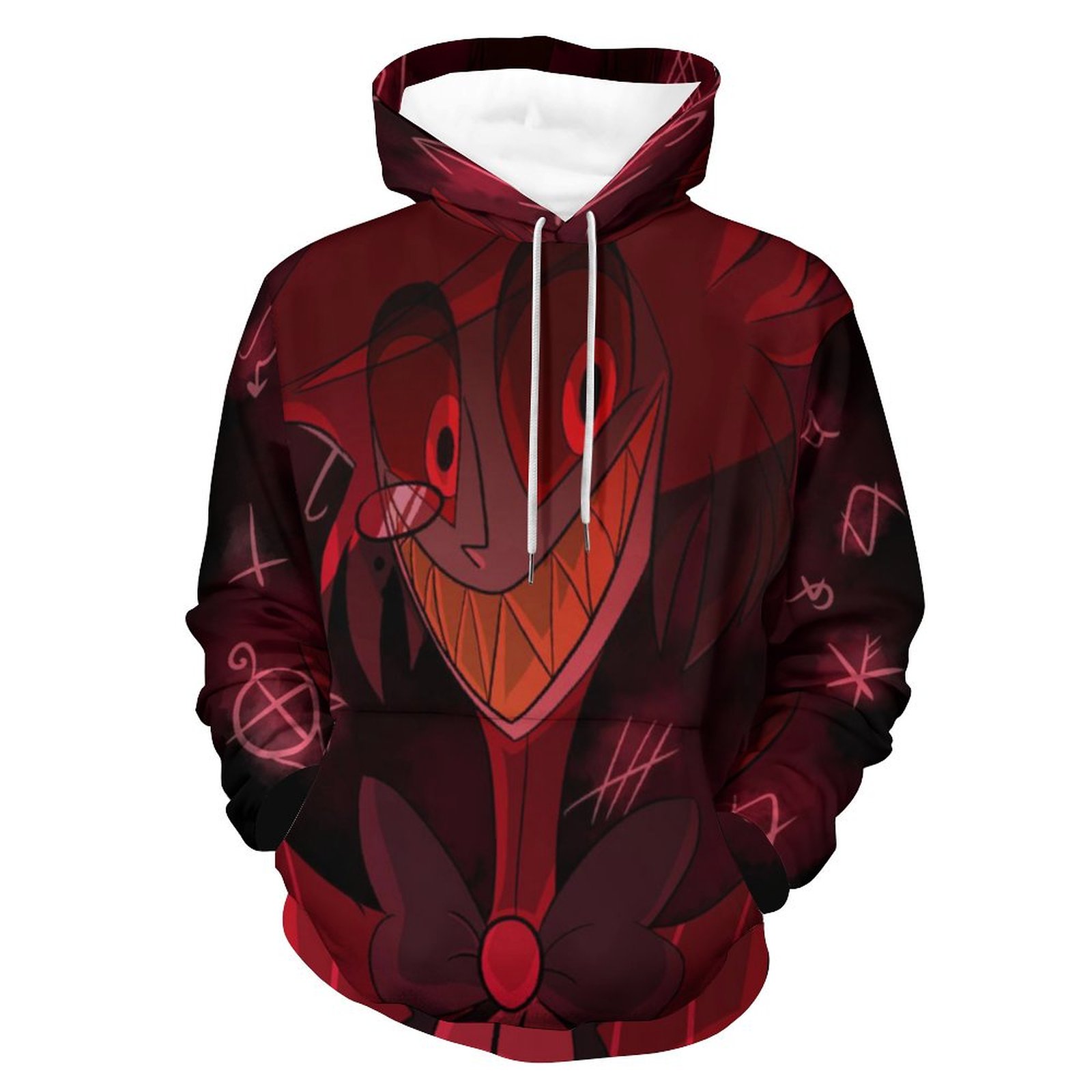 Hazbin Hotel Alastor Smile Extreme Oversized Sweater Plus Size | Her Universe