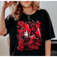 Alastor T-shirt Unisex, Hazbin Hotel Characters, Alastor Hazbin Hotel 