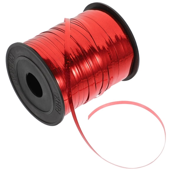 Alasum 1 Roll Ribbons Red PVC Plastic Wrapping Decorative Ribbon For Adults