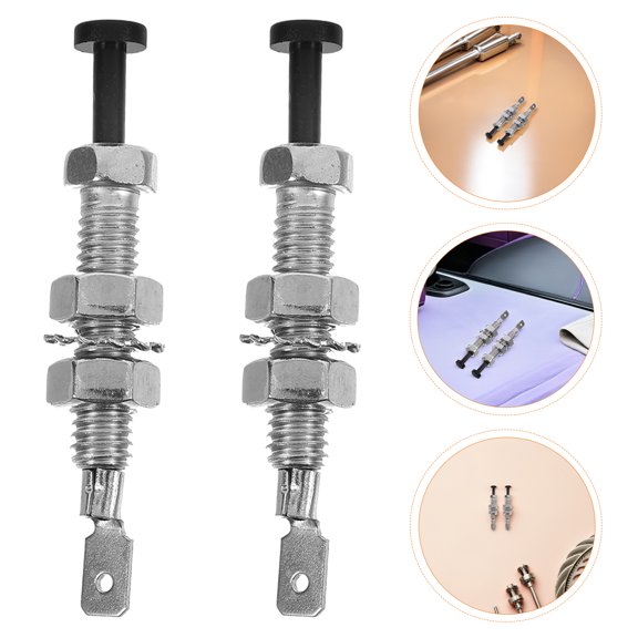 Alasum 10Pcs Durable Alloy Car Door Latch Sliding Lock with Seamless Interior Integration