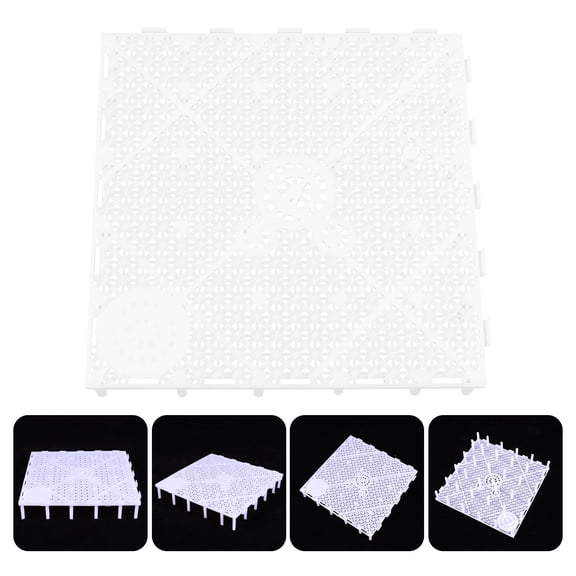 Alasum 10Pcs Fish Tank Isolation Plates White Aquarium Divider for Sand Filtering System