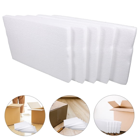 Alasum 10Pcs Multi Use White Foam Boards Packing Inserts Foam Liner
