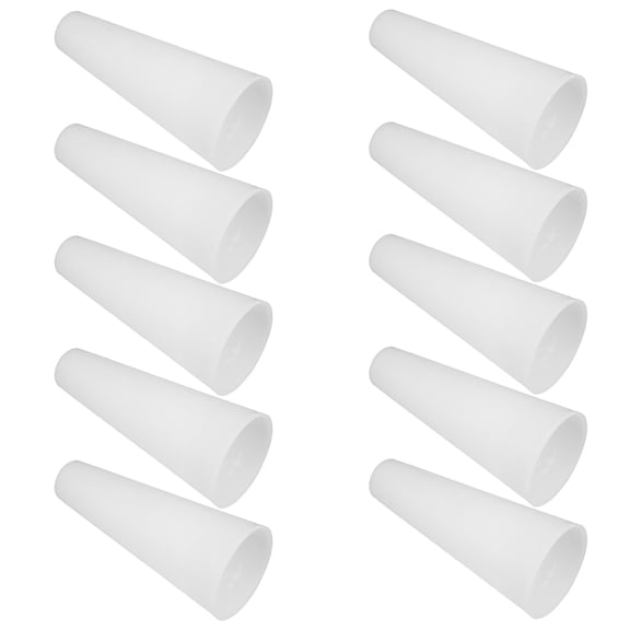 Alasum 10Pcs Plastic Yarn Cones for Crafting Versatile Use in Textile Electronics and Communication
