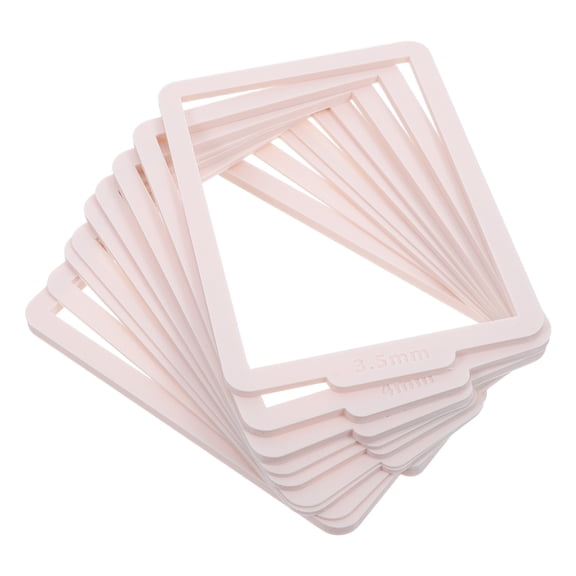 Alasum Polymer Clay Thickness Guide Plastic Tools for Even DIY Clay Modeling and Baking