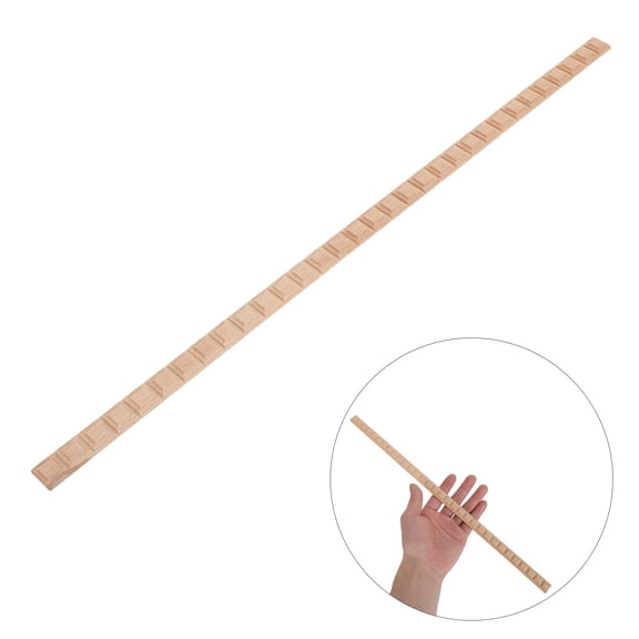 Alasum 12-Piece Natural Wood Edge Trim Strips for Furniture, Kitchen Cabinets, and Home Improvement Projects