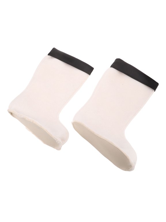 1Pair Thick Wool Boot Liners Removable Inner Linings for Winter Boots Enhanced Warmth