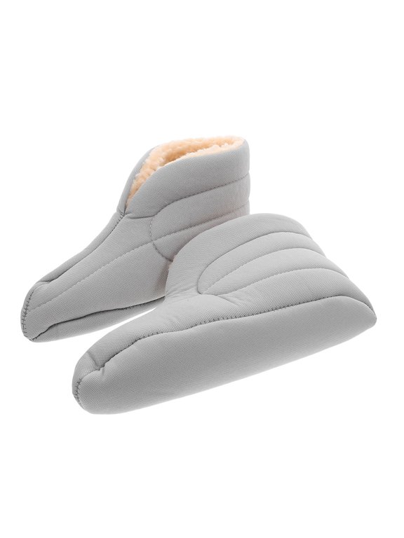 Winter Boot Liners Light Grey Waterproof Nonslip for Snow and Rain Boots 1Pair