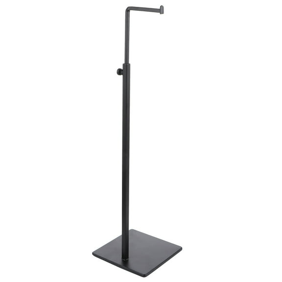 Alasum 1Pc Adjustable Height Handbag Display Rack Stainless Steel Black Bag Storage Stand