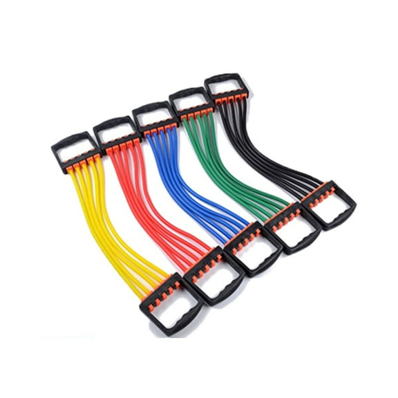 Alasum 1Pc Adjustable Spring Exerciser for Muscle Training Lightweight and Portable with Non Slip Grip