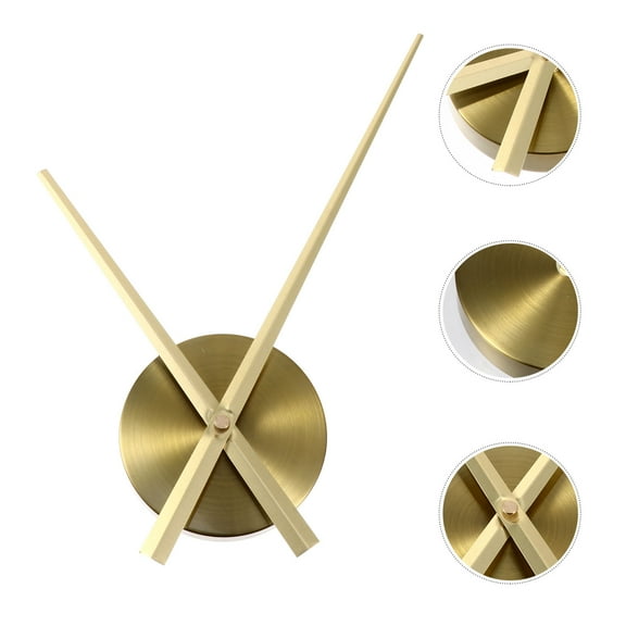 Alasum 1Pc Golden DIY Clock Base Durable Plate for Quartz Wall Clock and Decorative Use
