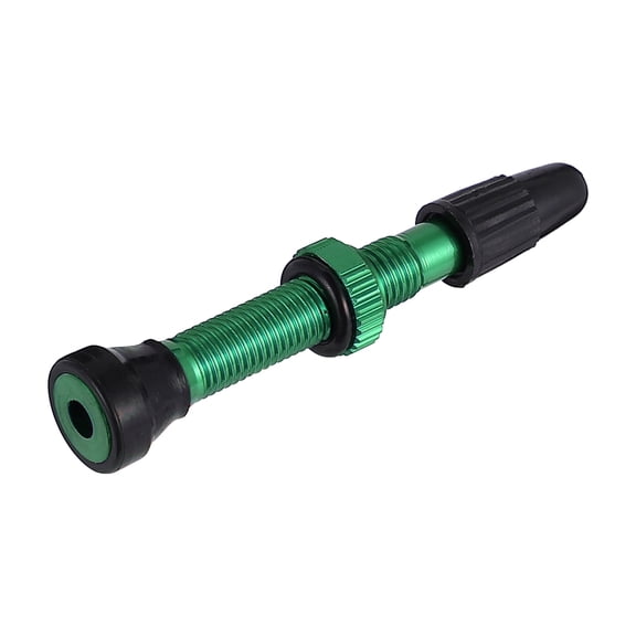 Alasum 1Pc Mountain Bike Tubeless Tyre Valve Green Inflating Valve with Leak Prevention